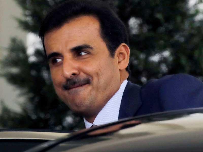 أمير دولة قطر الشيخ تميم بن حمد