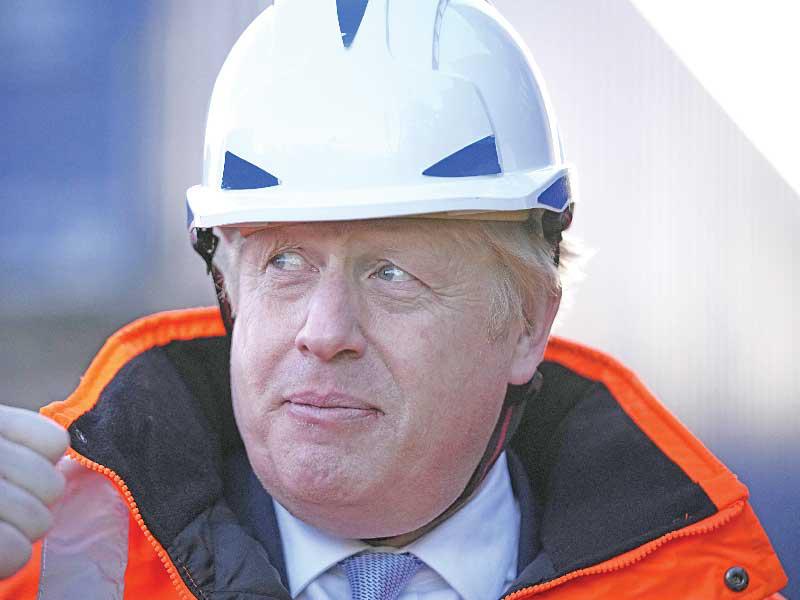  رئيس الوزراء البريطاني بوريس جونسون