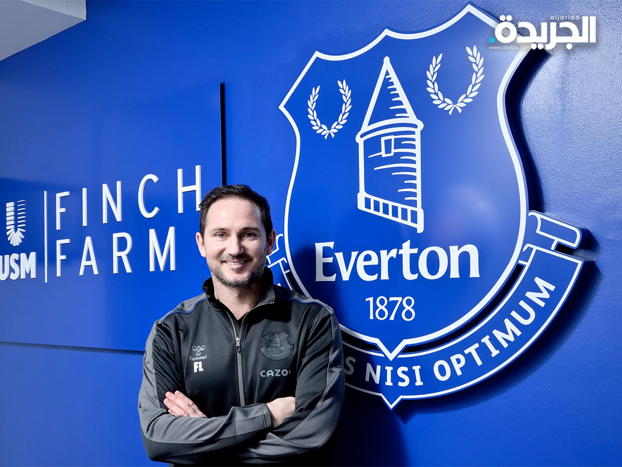 فرانك لامبارد المدير الفني لإيفرتون 