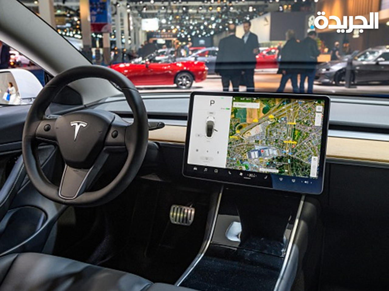إحدى سيارات «تسلا» من الداخل - أرشيفية