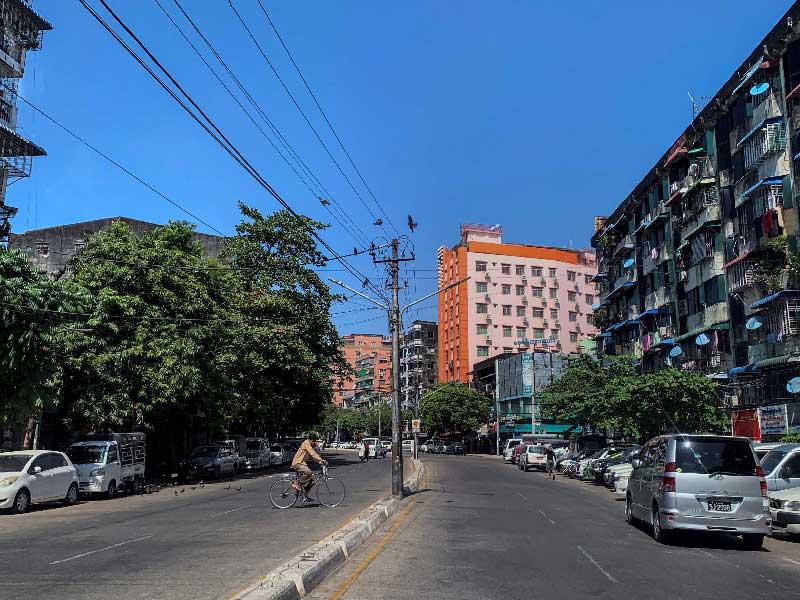 شوارع بورما