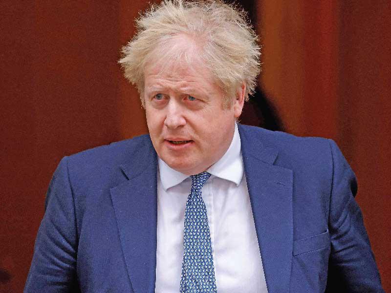  رئيس الوزراء بوريس جونسون