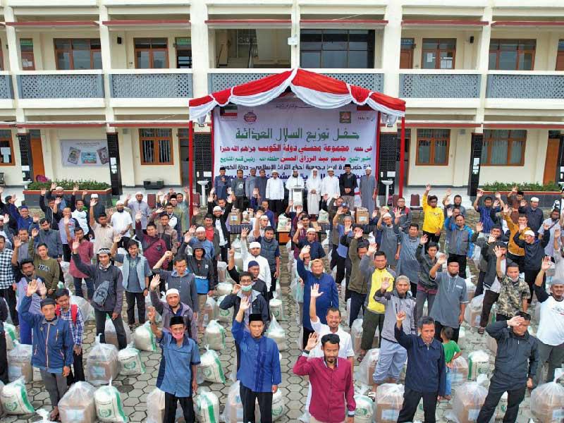 جمعية احياء التراث الاسلامي تدشين مشاريع خيرية في إندونيسيا