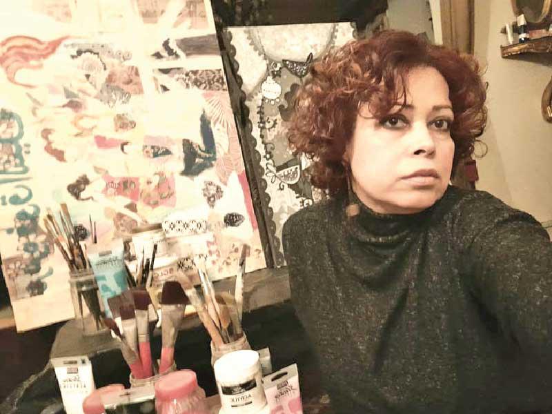 الفنانة المصرية سالي الزيني