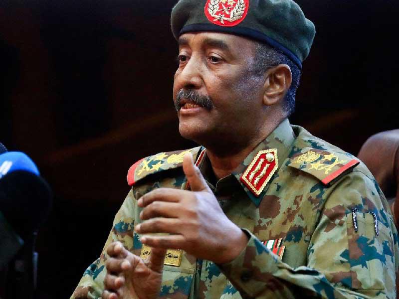 رئيس مجلس السيادة السوداني الفريق أول ركن عبدالفتاح البرهان