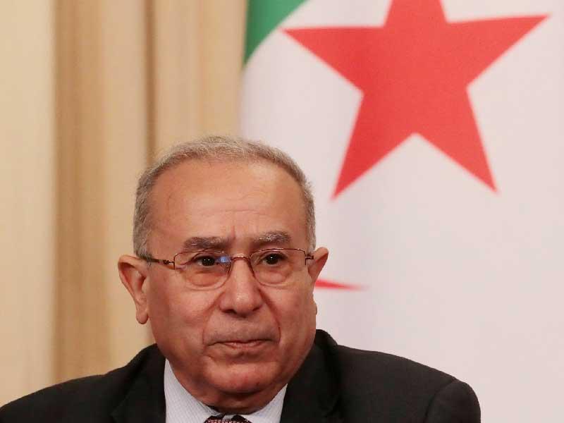  وزير الخارجية الجزائري، رمطان لعمامرة
