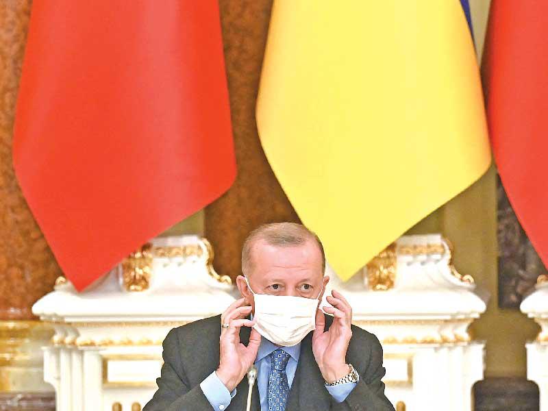 الرئيس التركي رجب طيب إردوغان