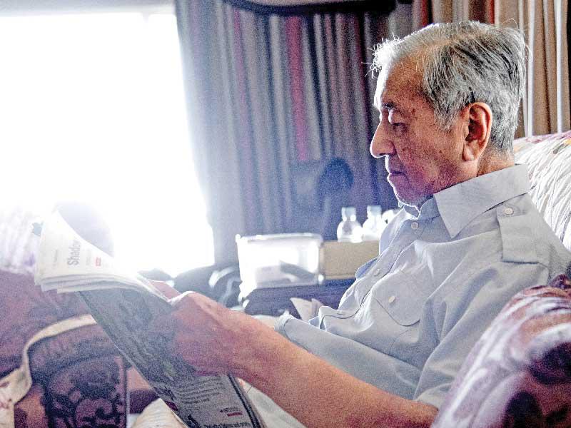  رئيس الوزراء الماليزي السابق مهاتير محمد