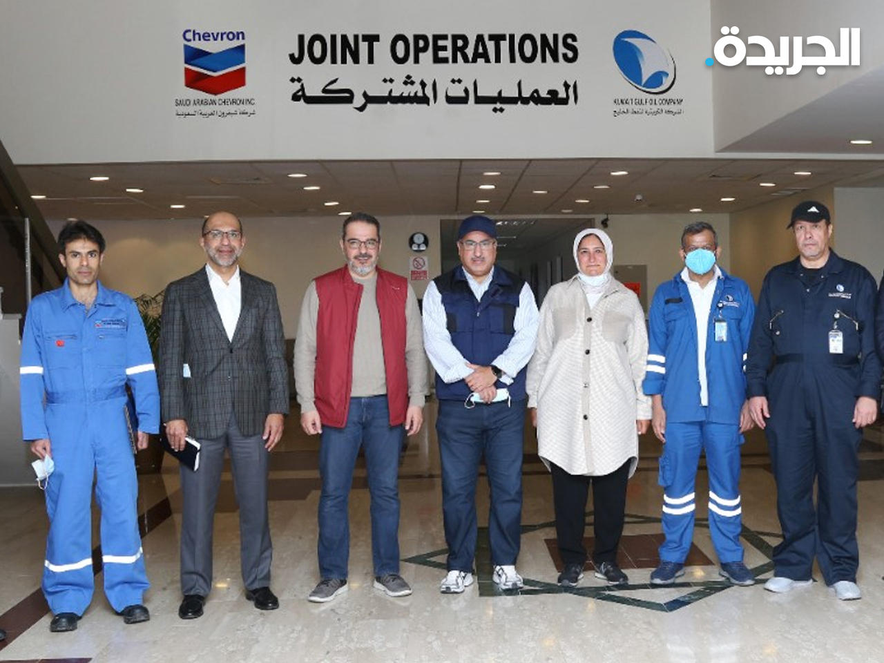 وزير النفط الدكتور محمد الفارس خلال الجولة