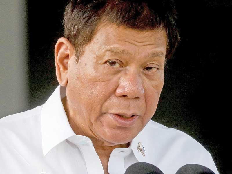 الرئيس رودريغو دوتيرتي