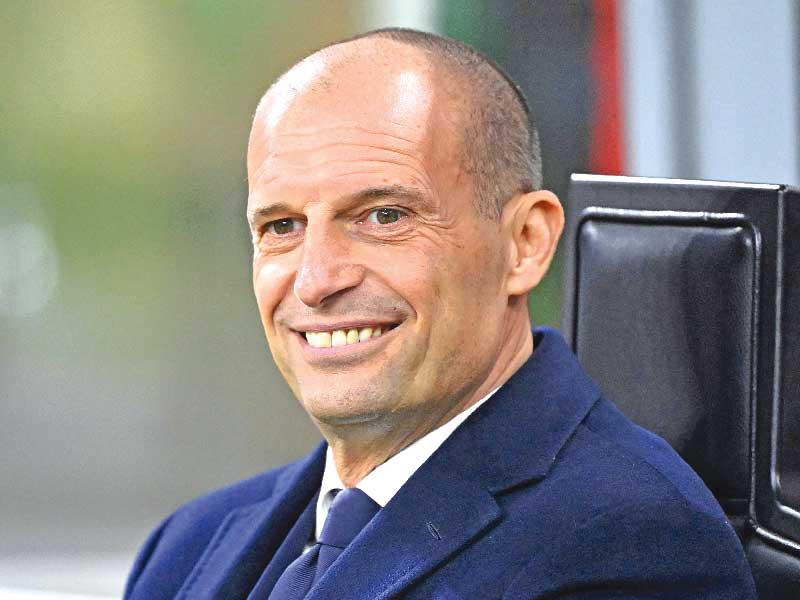 ماسيمليانو أليغري المدير الفني ليوفنتوس الإيطالي