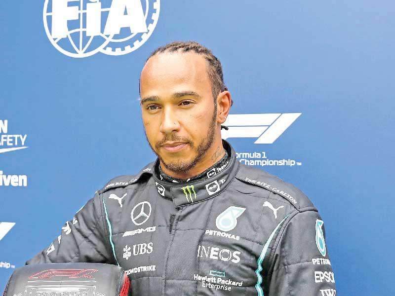 البريطاني لويس هاميلتون 