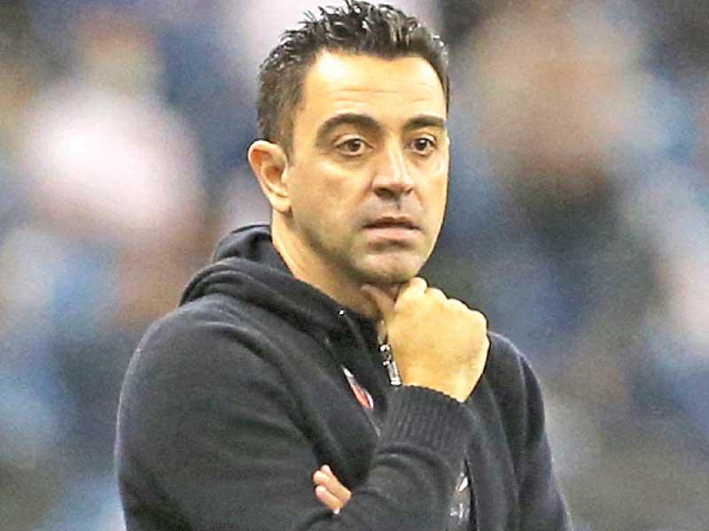 مدرب برشلونة تشافي هرنانديز