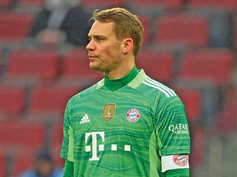 مانويل نوير حارس مرمى بايرن ميونخ 