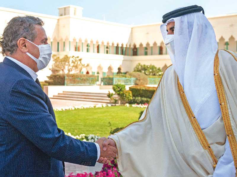 تعزيز العلاقات القطرية المغربية