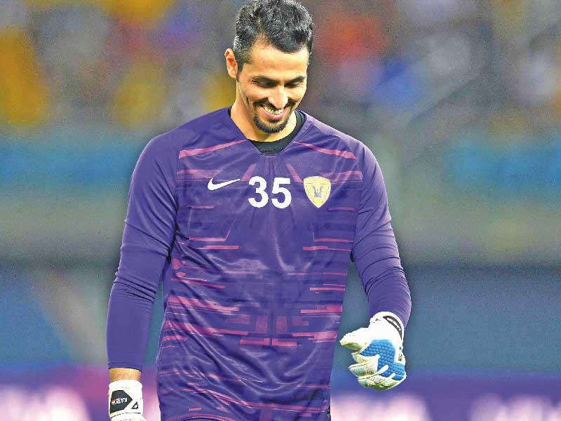 الحارس خالد الرشيدي 