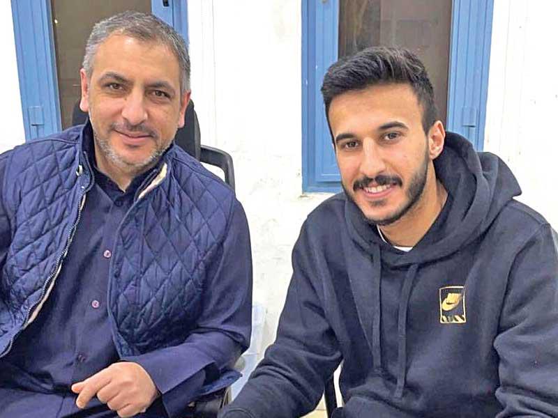 اللاعب محمد القحطاني