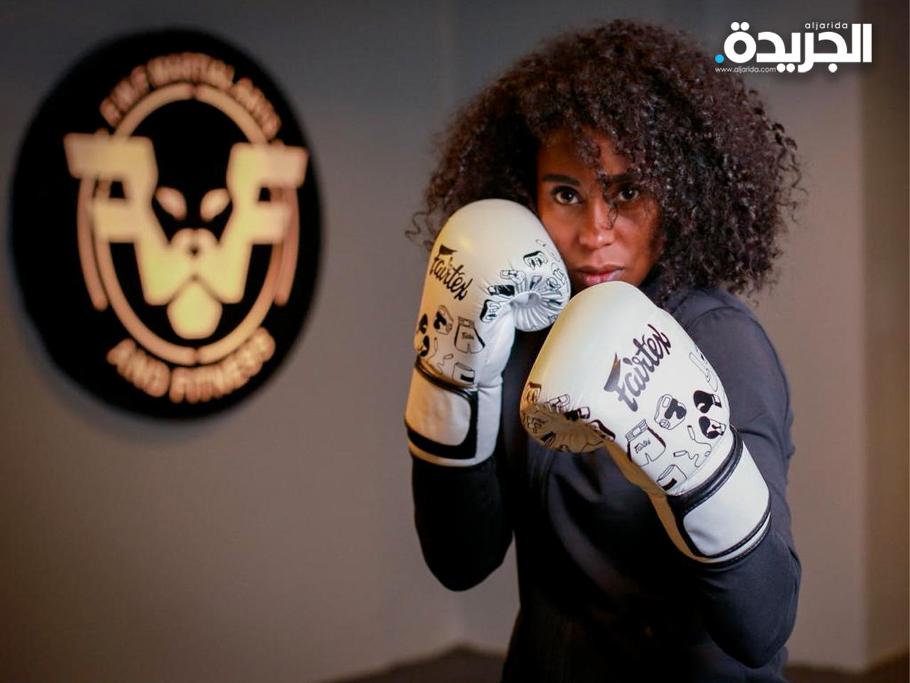 الملاكمة الكويتية نورة قشيعان المطيري