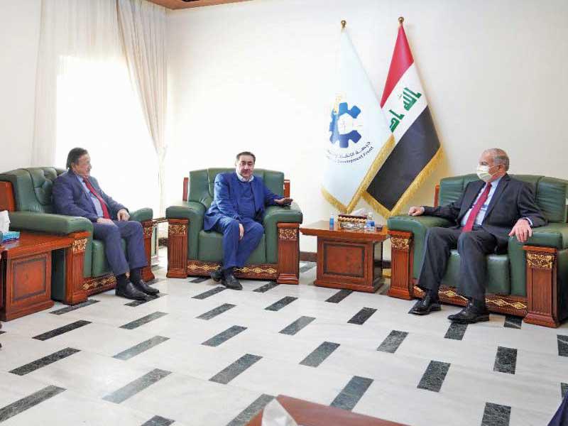 زيباري يبحث مع رئيس جبهة الإنقاذ أسامة النجيفي ملف الرئاسة وآخر التطورات أمس (رووداو)