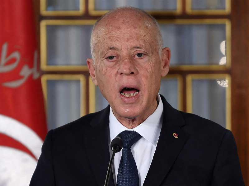  الرئيس التونسي، قيس سعيد