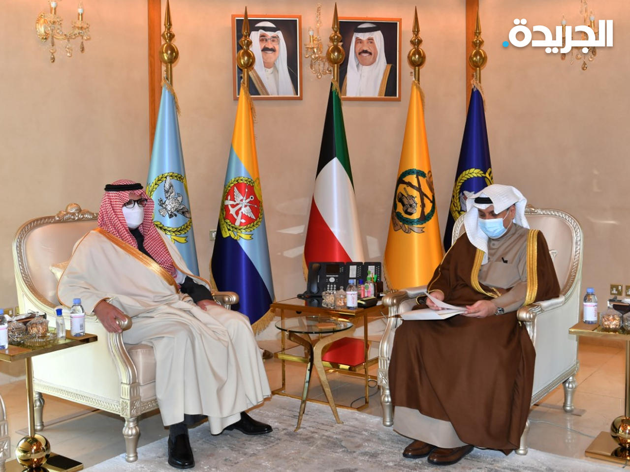 وزير الدفاع يتسلم الدعوة من سفير خادم الحرمين الشريفين لدى البلاد الأمير سلطان بن سعد 