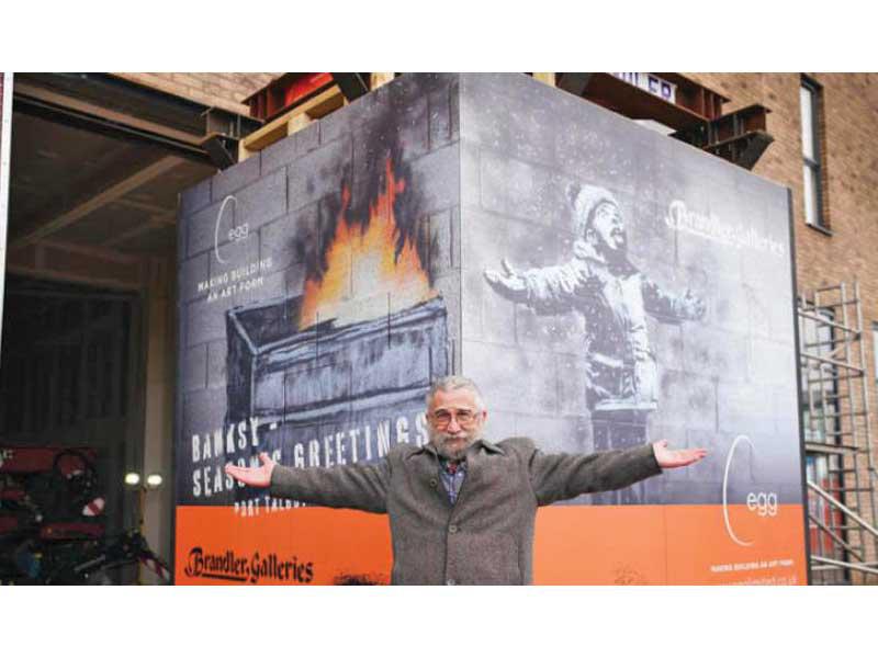 جدارية بانكسي