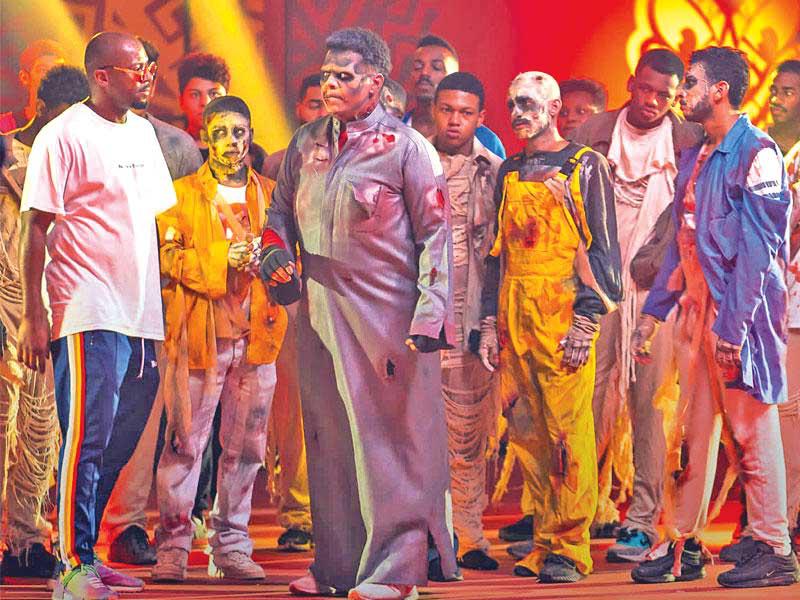 محمد الحملي في عرض سابق