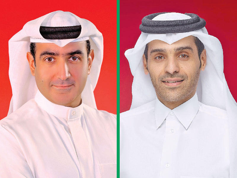  رئيس مجلس الإدارة الشيخ محمد بن عبدالله آل ثاني - الرئيس التنفيذي لدى Ooredoo الكويت عبدالعزيز البابطين