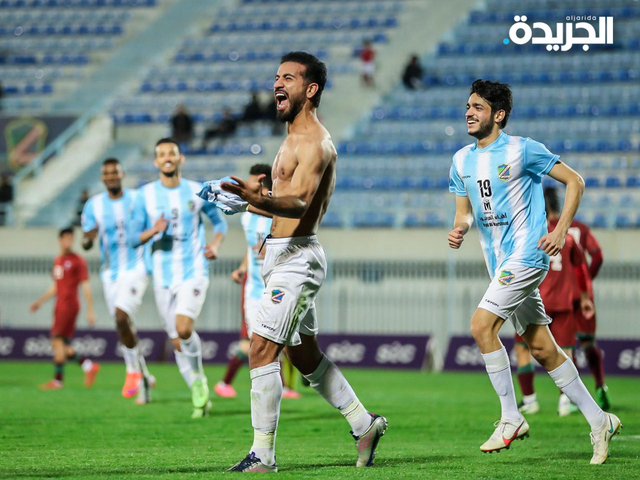 جانب من المباراة