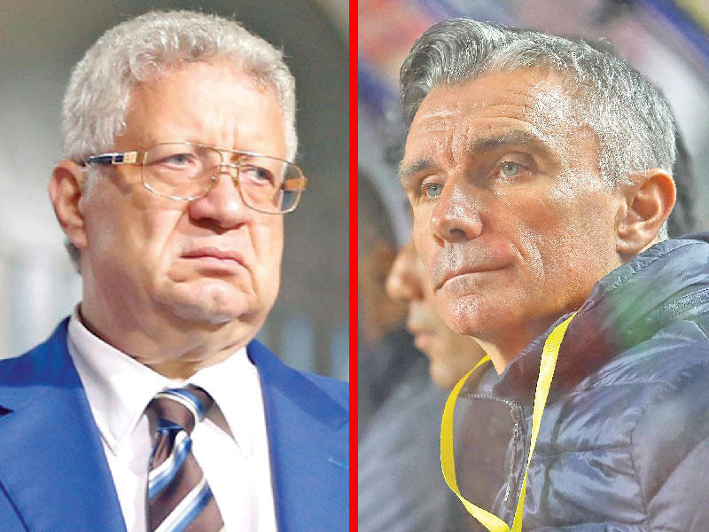 باتريس كارتيرون - مرتضى منصور