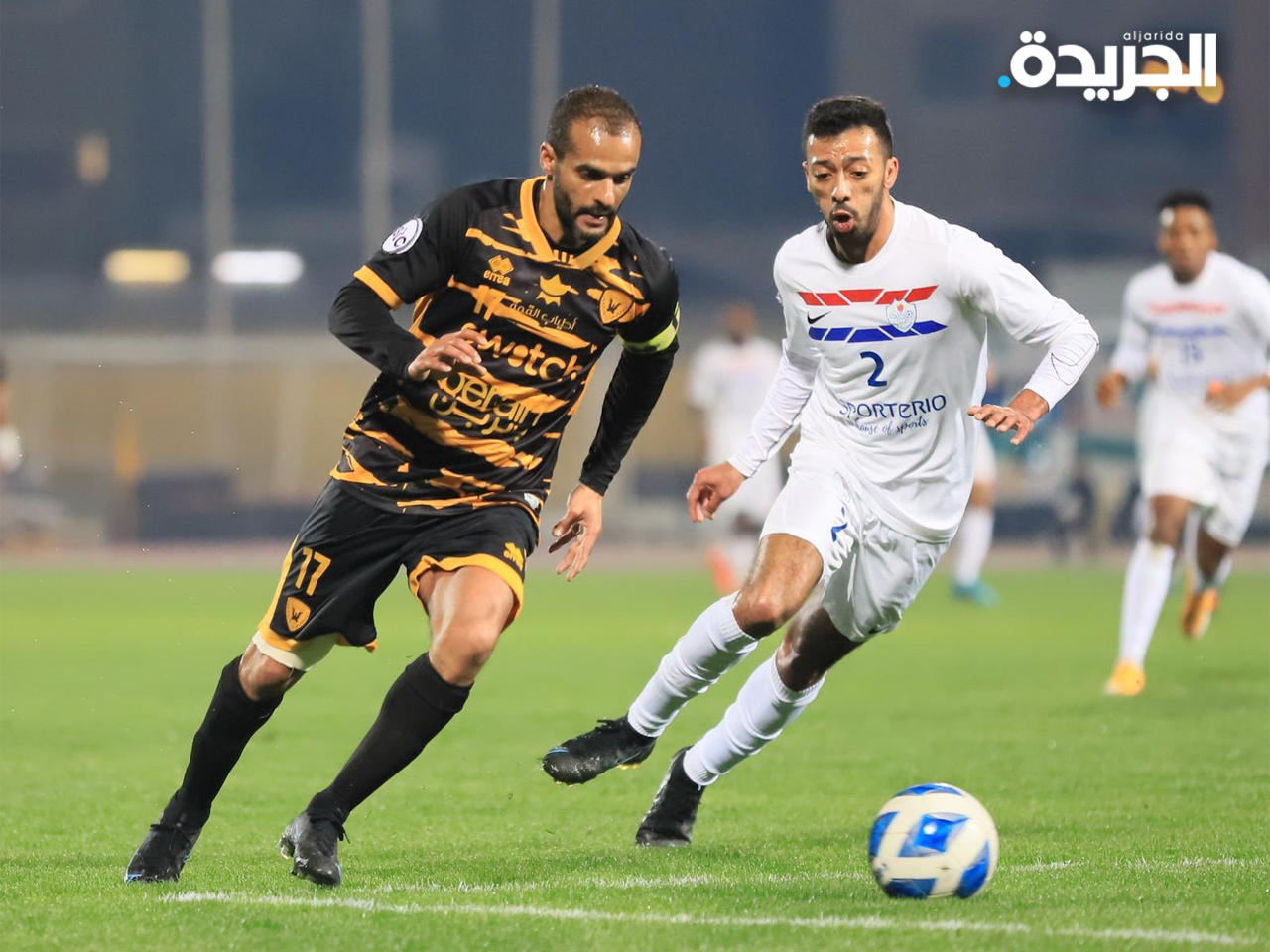 جانب من المباراة