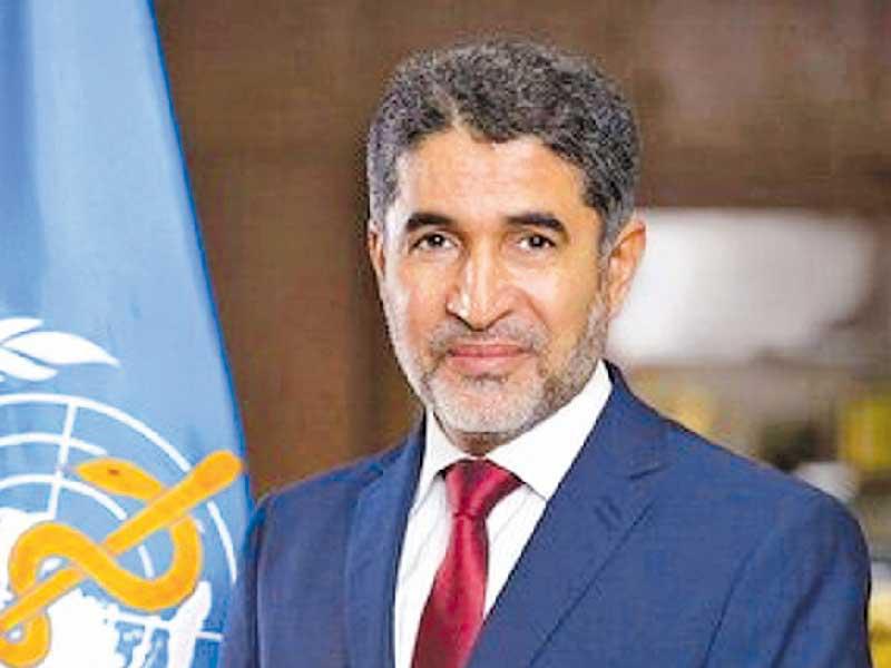 المدير الإقليمي للمنظمة بشرق المتوسط د. أحمد المنظري 