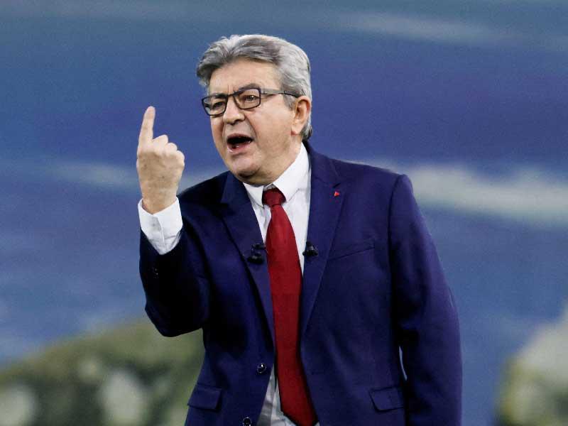 المرشح الرئاسي الفرنسي جان لوك ميلونشون