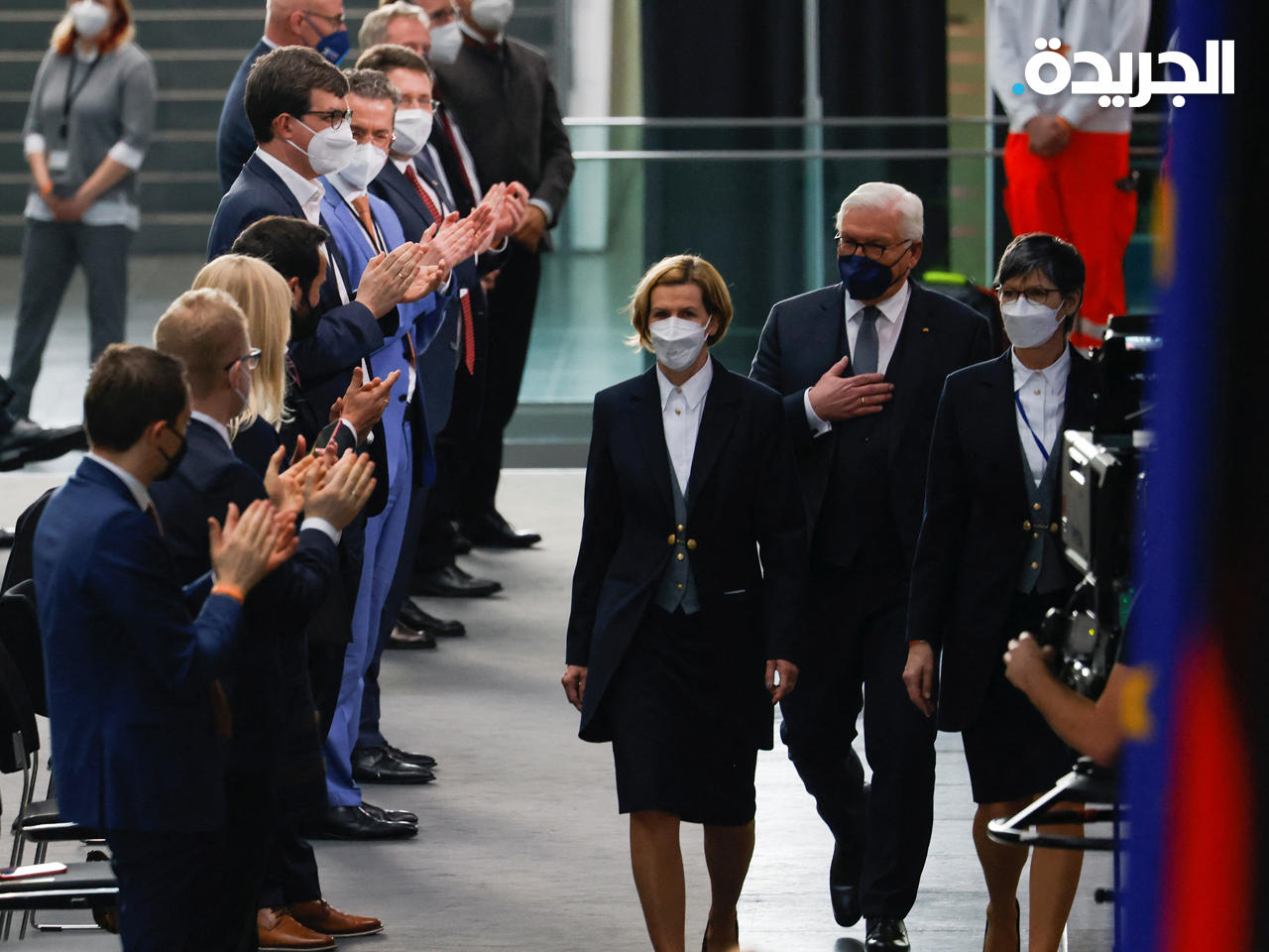 فرانك-فالتر شتاينماير عقب انتخابه رئيساً لولاية ثانية