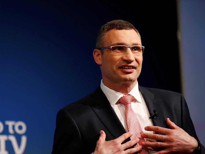  عمدة العاصمة الأوكرانية كييف، فيتالي كليتشكو