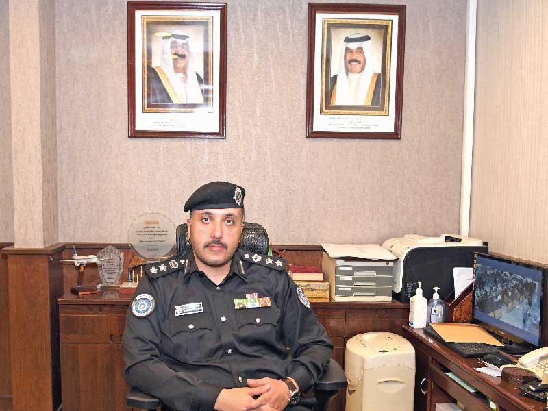 مدير إدارة الجوازات بالإدارة العامة للجنسية ووثائق السفر العقيد عبدالله العمهوج