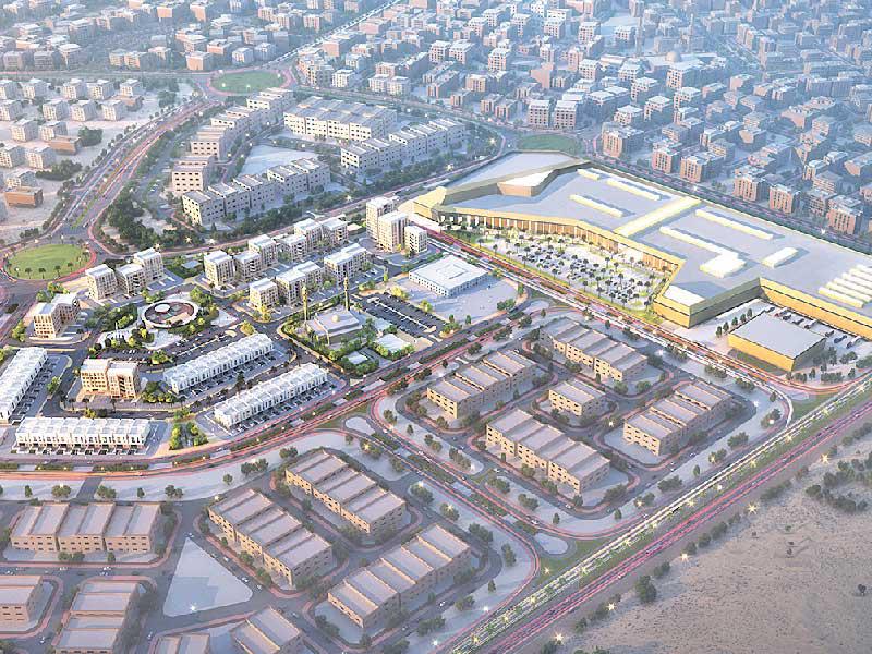 جانب من مشاريع  شركة المباني