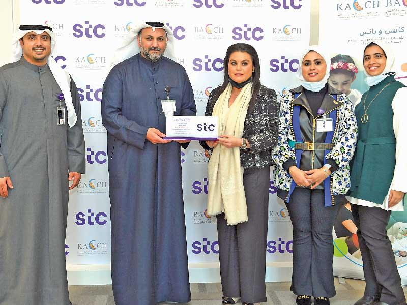 الجاسم والنويبت وأنفال عبدالرحيم من stc وتكريم د. ميثم 