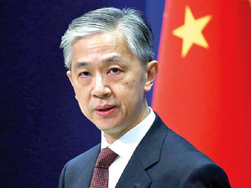 المتحدث باسم الخارجية الصينية، وانغ ون بين