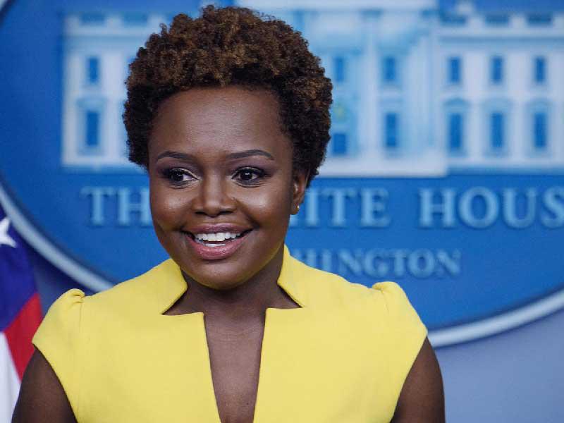  نائبة المتحدث باسم البيت الأبيض، كارين جان بيار