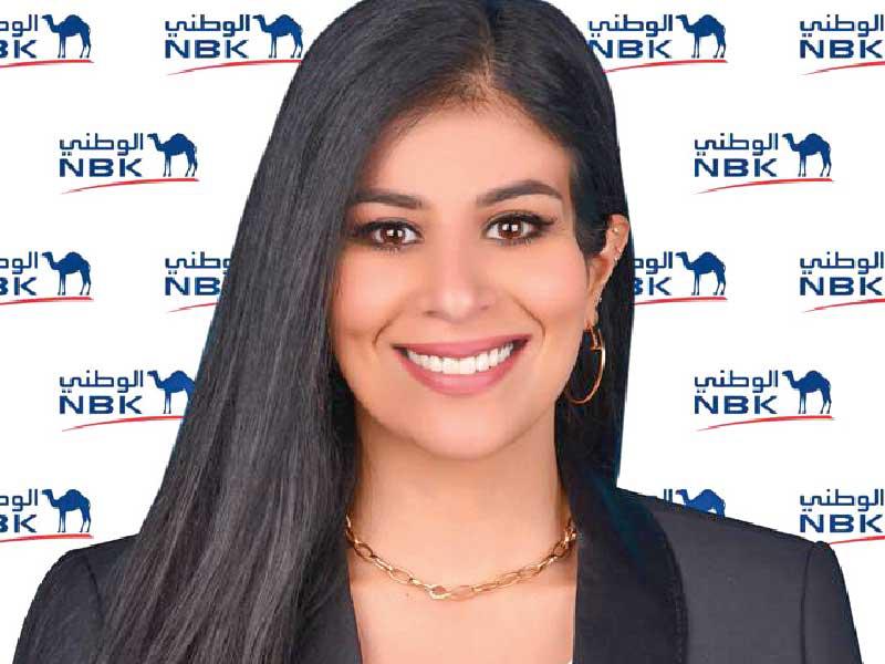  مديرة الإعلان في بنك الكويت الوطني بسمة الحسن