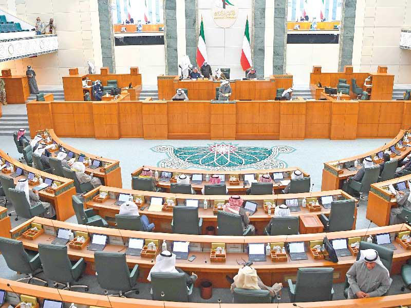 جلسة التصويت على طرح الثقة بوزير الخارجية اليوم (تصوير عبدالله الخلف)