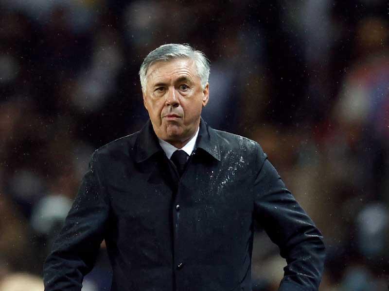 الإيطالي كارلو أنشيلوتي مدرب ريال مدريد الإسباني