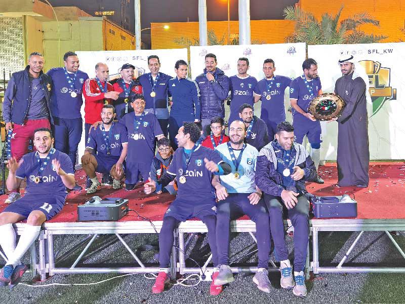 تتويج الفائزين