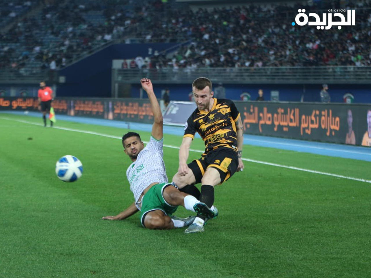 لقطة من المباراة