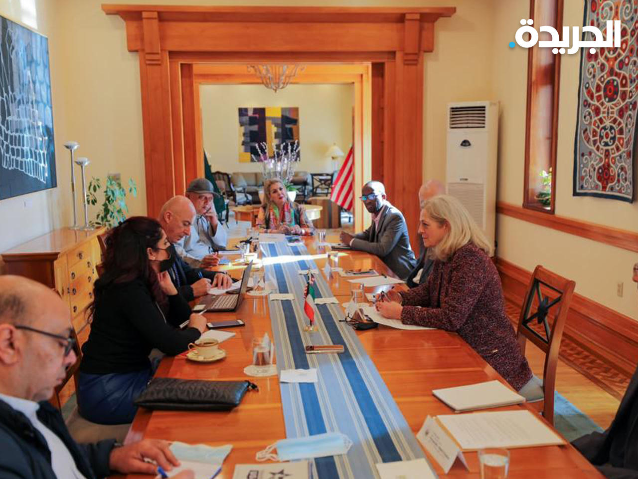 رومانوسكي خلال المؤتمر الصحافي 