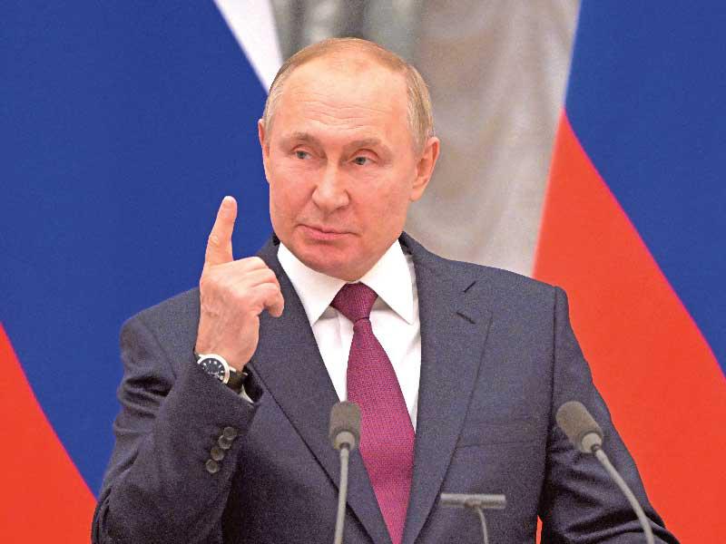 الرئيس الروسي فلاديمير بوتين 