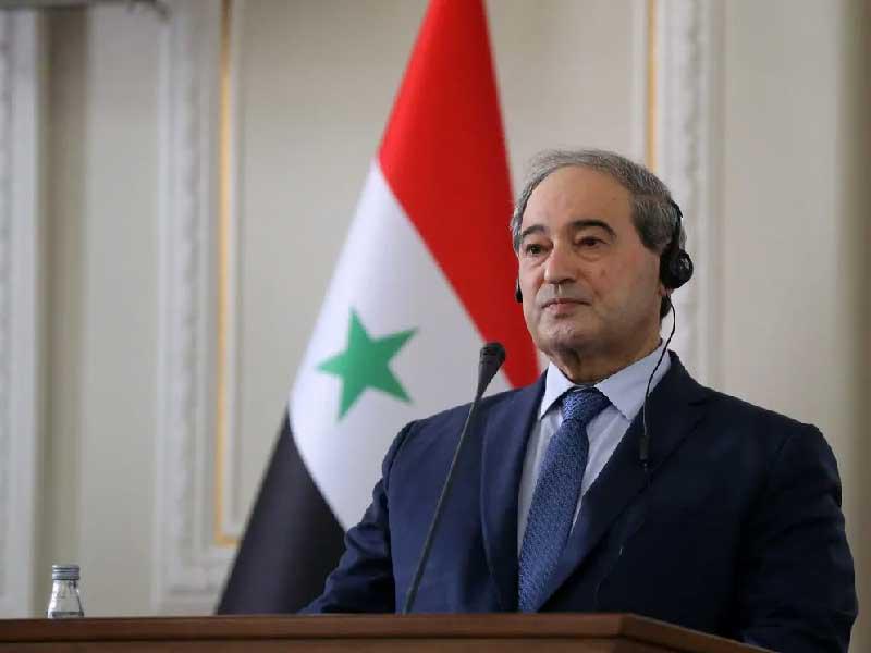 وزير الخارجية السوري فيصل المقداد