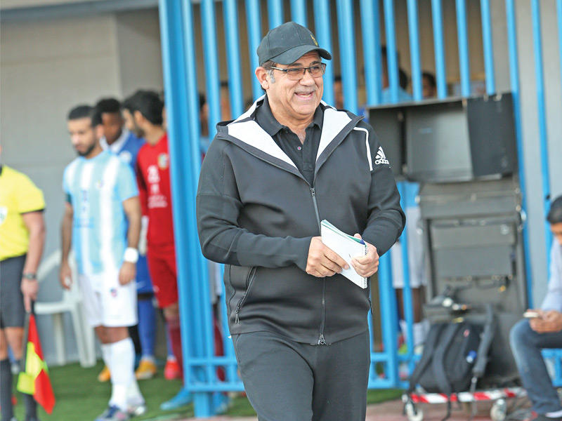 المدير الفني لفريق السالمية لكرة القدم محمد إبراهيم