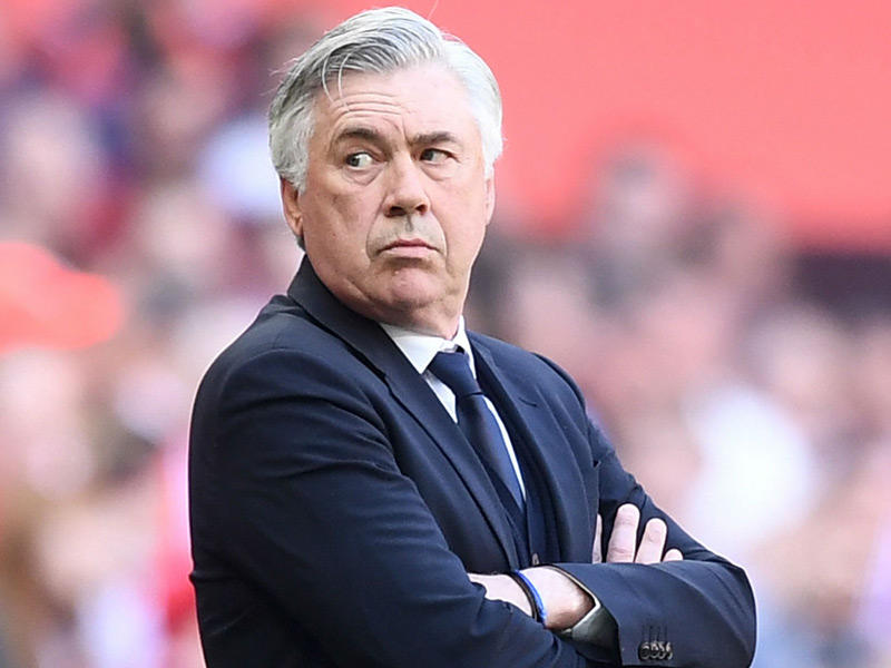 المدير الفني لريال مدريد  الإيطالي كارلو أنشيلوتي